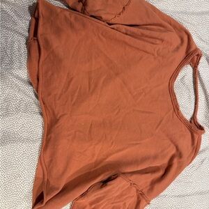 Aerie Terracotta Knit Top